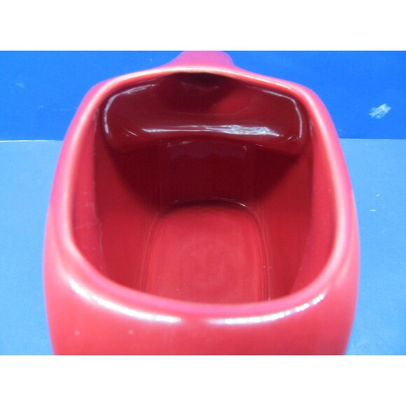 Fiestaware Red Disk Water Pitcher   7 1/4" - Picture 3 of 9